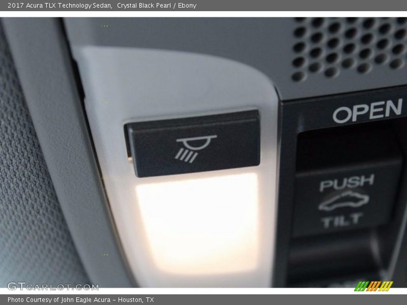Crystal Black Pearl / Ebony 2017 Acura TLX Technology Sedan