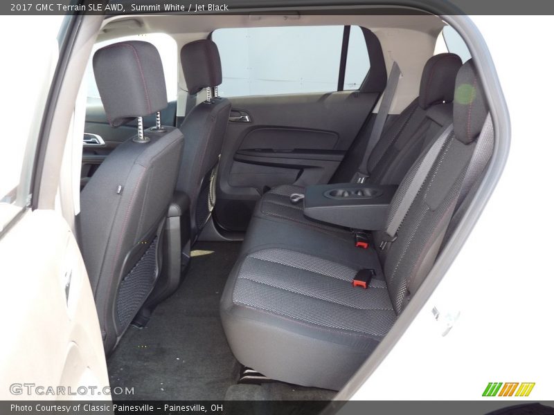 Summit White / Jet Black 2017 GMC Terrain SLE AWD