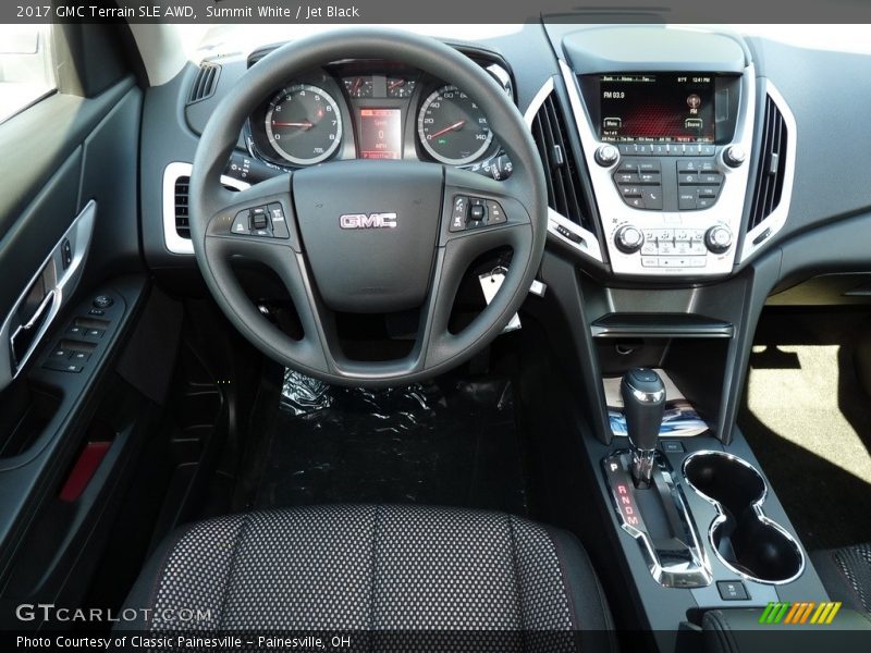 Summit White / Jet Black 2017 GMC Terrain SLE AWD