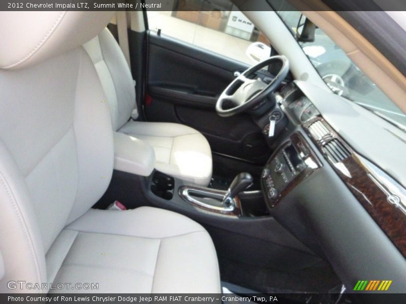 Summit White / Neutral 2012 Chevrolet Impala LTZ