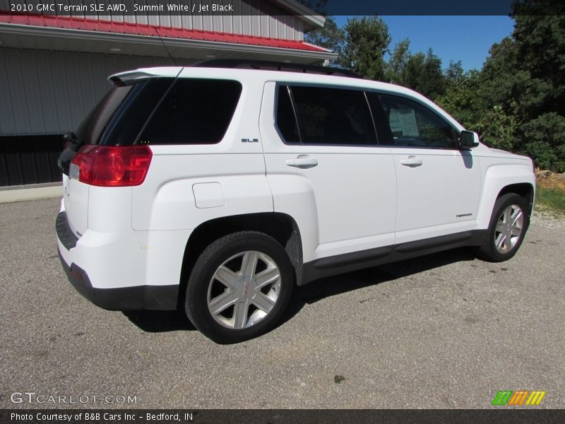 Summit White / Jet Black 2010 GMC Terrain SLE AWD