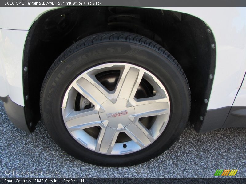 Summit White / Jet Black 2010 GMC Terrain SLE AWD