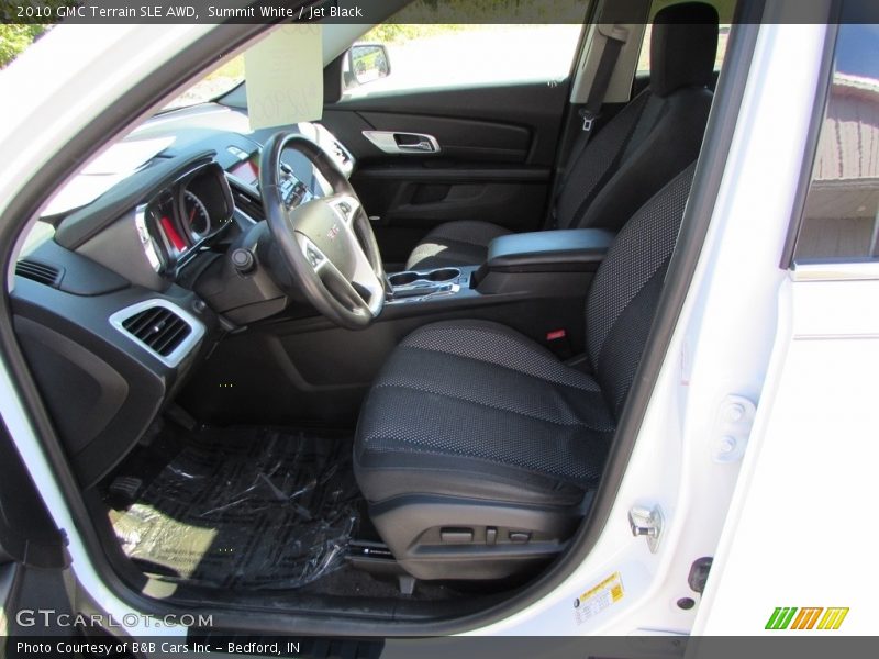 Summit White / Jet Black 2010 GMC Terrain SLE AWD