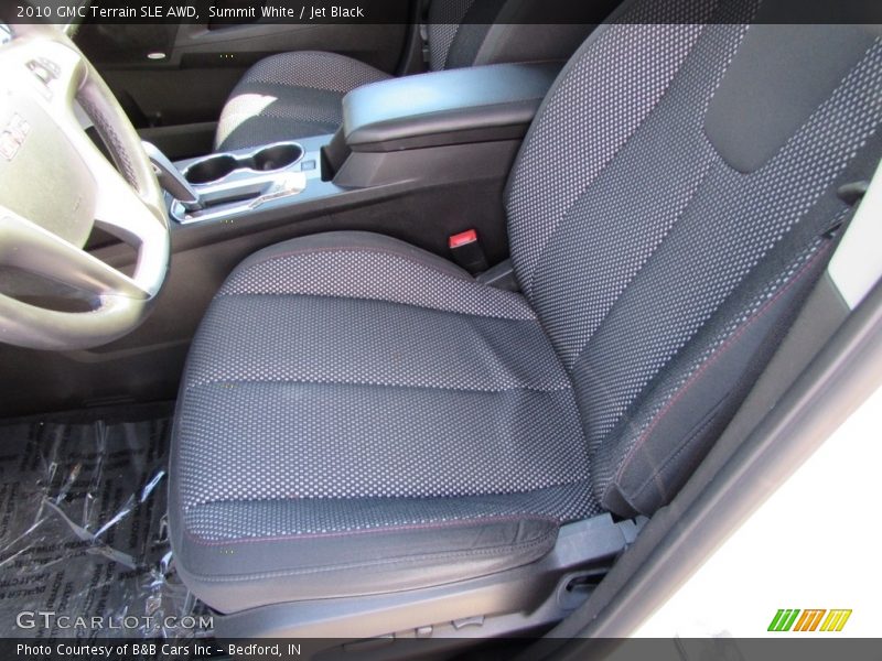 Summit White / Jet Black 2010 GMC Terrain SLE AWD