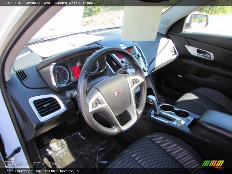 Summit White / Jet Black 2010 GMC Terrain SLE AWD