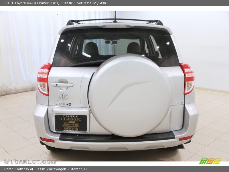 Classic Silver Metallic / Ash 2011 Toyota RAV4 Limited 4WD