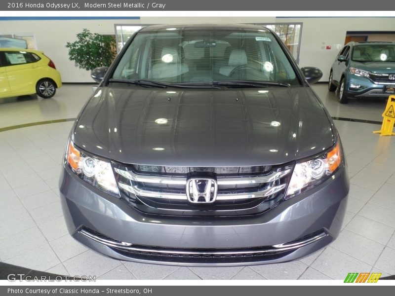 Modern Steel Metallic / Gray 2016 Honda Odyssey LX