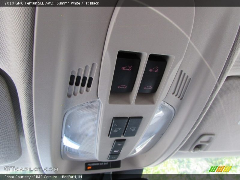 Summit White / Jet Black 2010 GMC Terrain SLE AWD