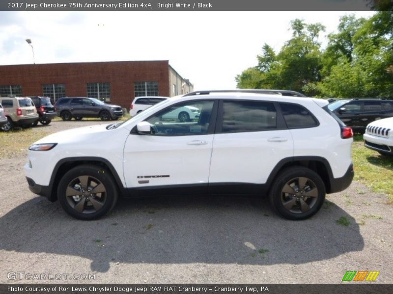 Bright White / Black 2017 Jeep Cherokee 75th Anniversary Edition 4x4