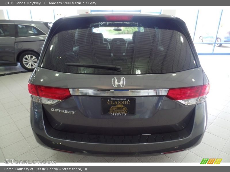 Modern Steel Metallic / Gray 2016 Honda Odyssey LX