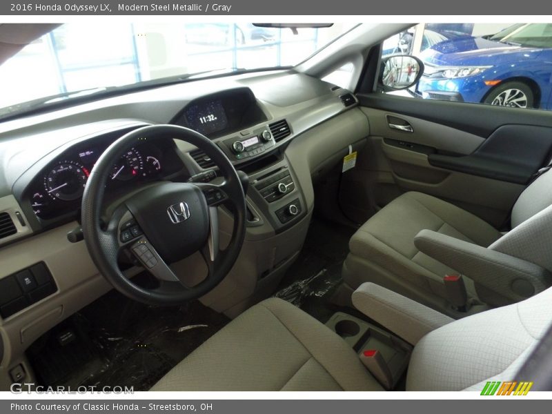 Modern Steel Metallic / Gray 2016 Honda Odyssey LX
