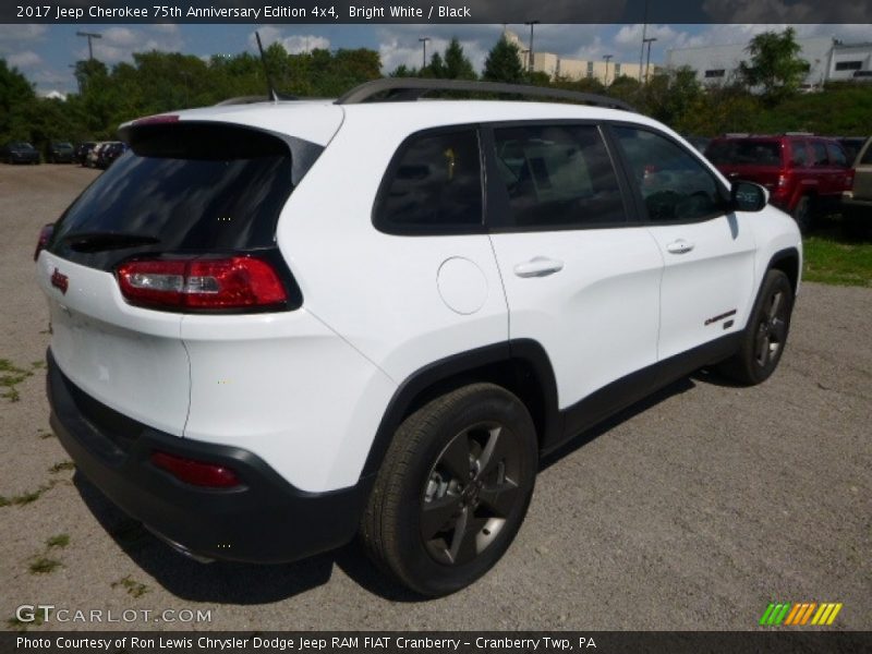 Bright White / Black 2017 Jeep Cherokee 75th Anniversary Edition 4x4