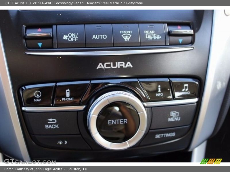 Modern Steel Metallic / Graystone 2017 Acura TLX V6 SH-AWD Technology Sedan