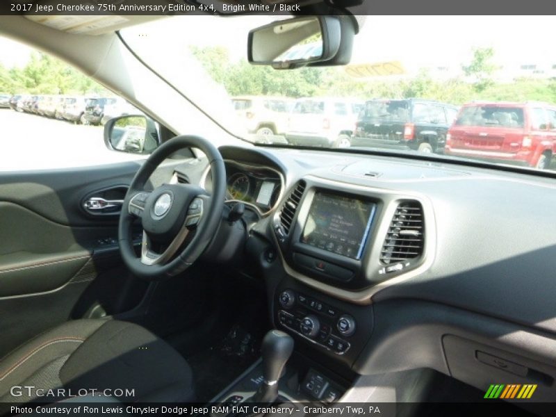 Bright White / Black 2017 Jeep Cherokee 75th Anniversary Edition 4x4