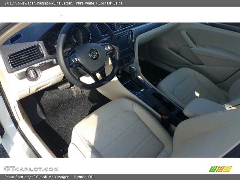  2017 Passat R-Line Sedan Cornsilk Beige Interior