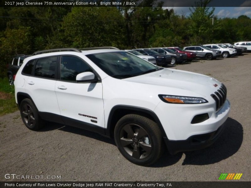 Bright White / Black 2017 Jeep Cherokee 75th Anniversary Edition 4x4