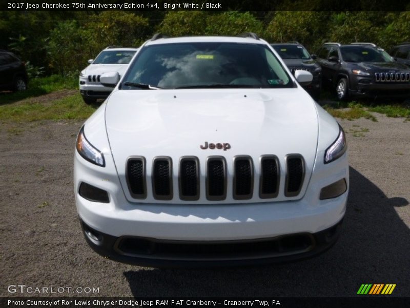 Bright White / Black 2017 Jeep Cherokee 75th Anniversary Edition 4x4
