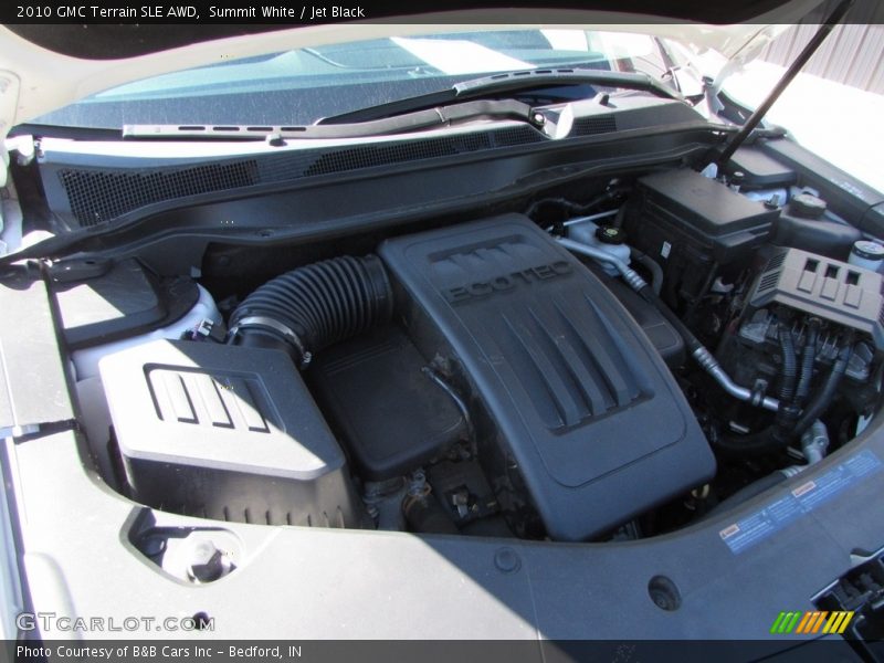 Summit White / Jet Black 2010 GMC Terrain SLE AWD