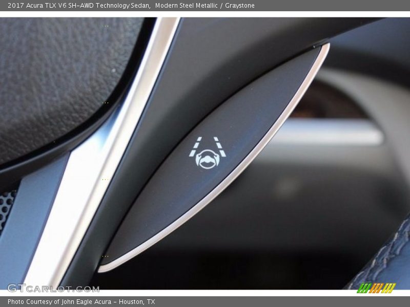 Modern Steel Metallic / Graystone 2017 Acura TLX V6 SH-AWD Technology Sedan