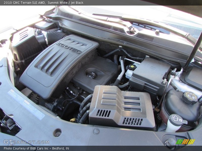 Summit White / Jet Black 2010 GMC Terrain SLE AWD