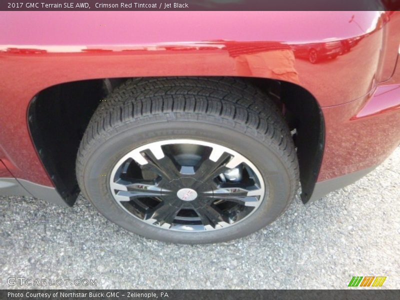 Crimson Red Tintcoat / Jet Black 2017 GMC Terrain SLE AWD