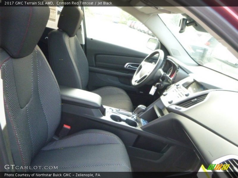 Crimson Red Tintcoat / Jet Black 2017 GMC Terrain SLE AWD