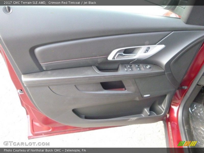 Crimson Red Tintcoat / Jet Black 2017 GMC Terrain SLE AWD