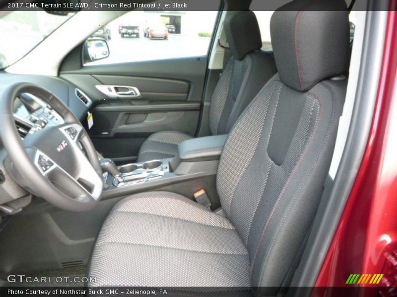Crimson Red Tintcoat / Jet Black 2017 GMC Terrain SLE AWD