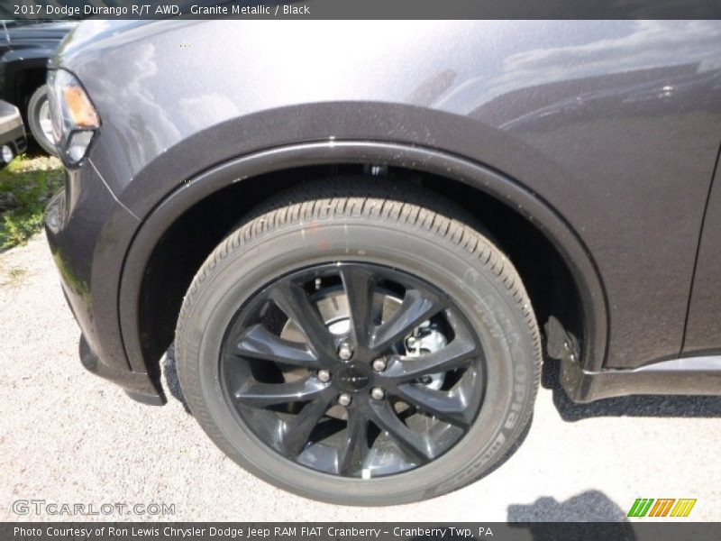 Granite Metallic / Black 2017 Dodge Durango R/T AWD