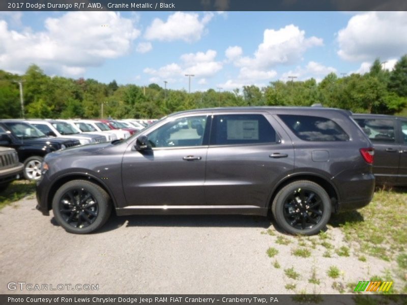 Granite Metallic / Black 2017 Dodge Durango R/T AWD