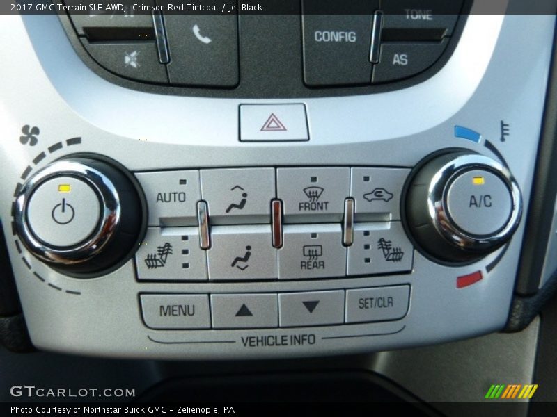 Crimson Red Tintcoat / Jet Black 2017 GMC Terrain SLE AWD