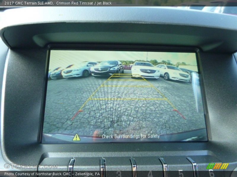 Crimson Red Tintcoat / Jet Black 2017 GMC Terrain SLE AWD