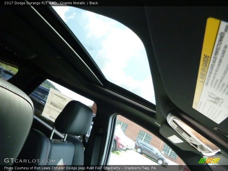 Granite Metallic / Black 2017 Dodge Durango R/T AWD