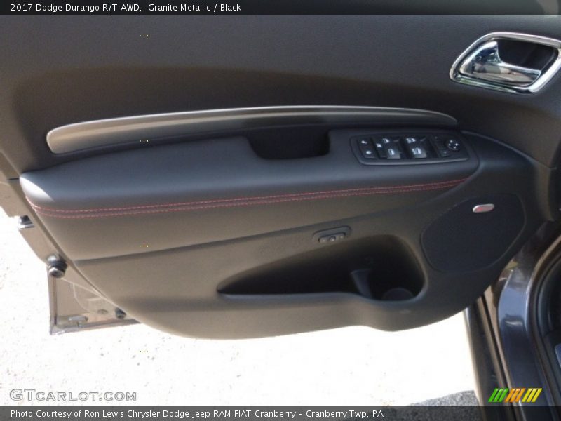 Granite Metallic / Black 2017 Dodge Durango R/T AWD