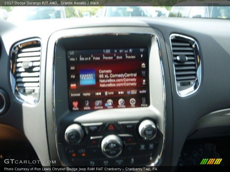 Granite Metallic / Black 2017 Dodge Durango R/T AWD