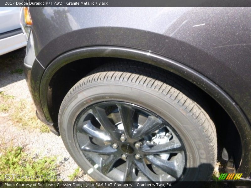 Granite Metallic / Black 2017 Dodge Durango R/T AWD
