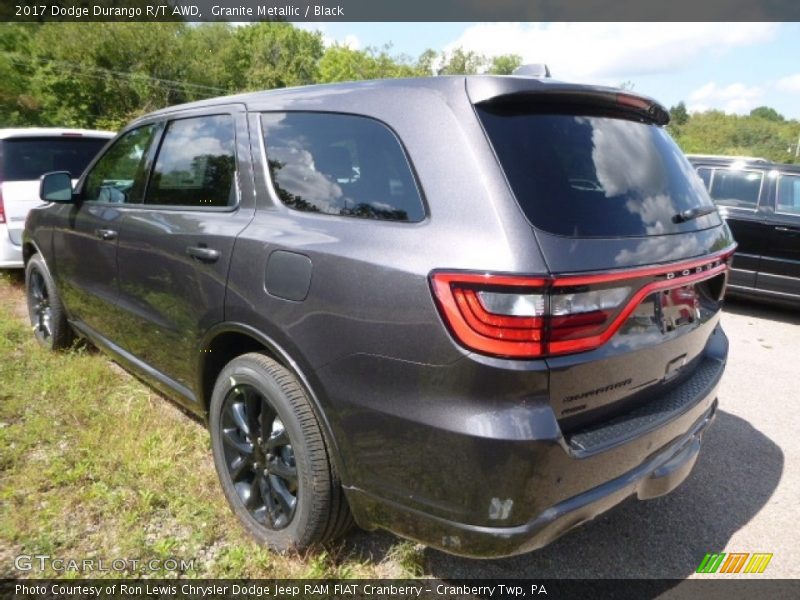 Granite Metallic / Black 2017 Dodge Durango R/T AWD
