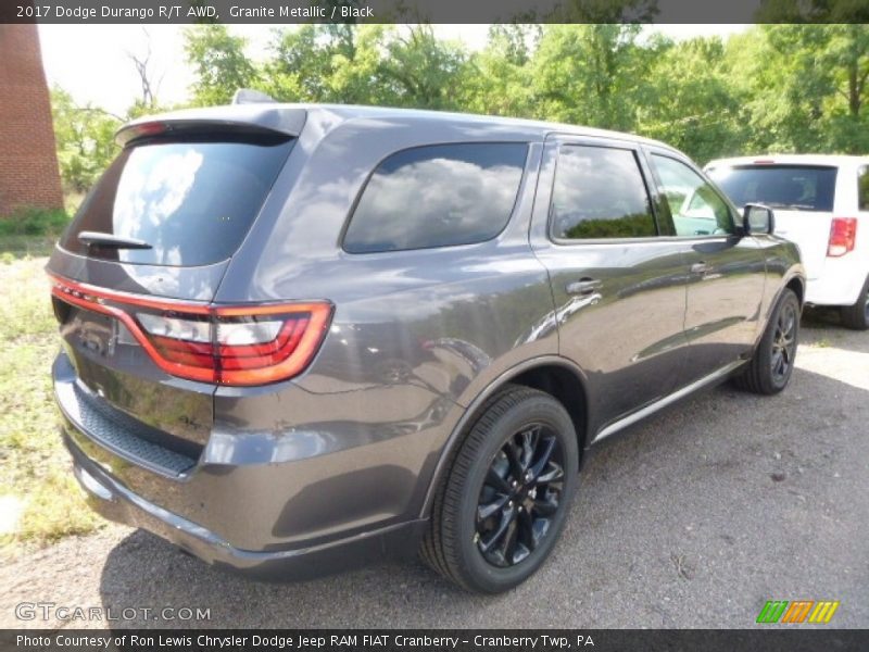 Granite Metallic / Black 2017 Dodge Durango R/T AWD