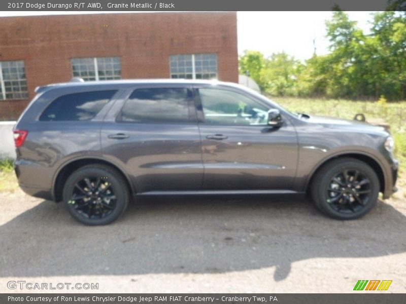 Granite Metallic / Black 2017 Dodge Durango R/T AWD