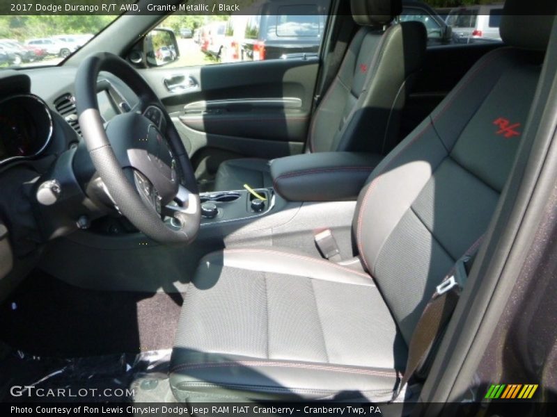 Granite Metallic / Black 2017 Dodge Durango R/T AWD