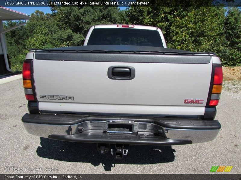 Silver Birch Metallic / Dark Pewter 2005 GMC Sierra 1500 SLT Extended Cab 4x4