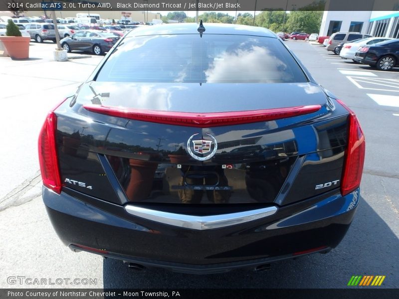 Black Diamond Tricoat / Jet Black/Jet Black 2014 Cadillac ATS 2.0L Turbo AWD