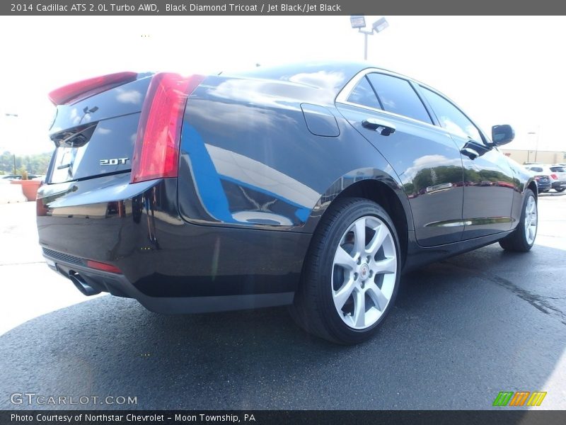 Black Diamond Tricoat / Jet Black/Jet Black 2014 Cadillac ATS 2.0L Turbo AWD