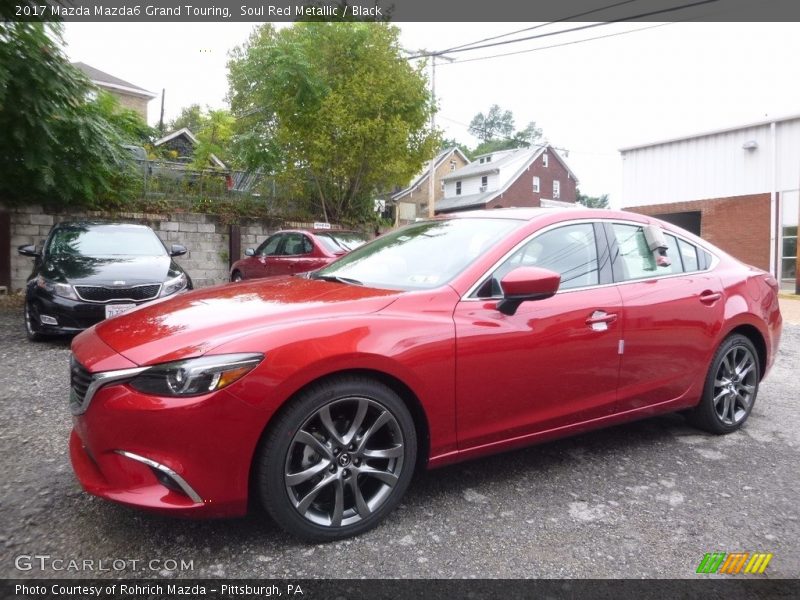 Front 3/4 View of 2017 Mazda6 Grand Touring