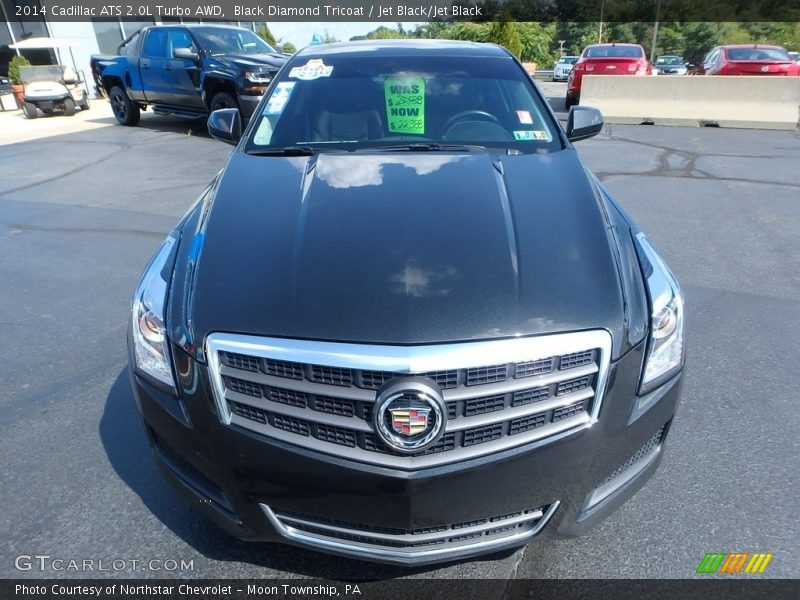 Black Diamond Tricoat / Jet Black/Jet Black 2014 Cadillac ATS 2.0L Turbo AWD