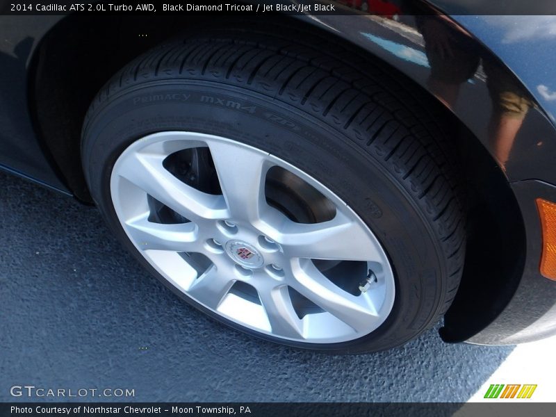 Black Diamond Tricoat / Jet Black/Jet Black 2014 Cadillac ATS 2.0L Turbo AWD