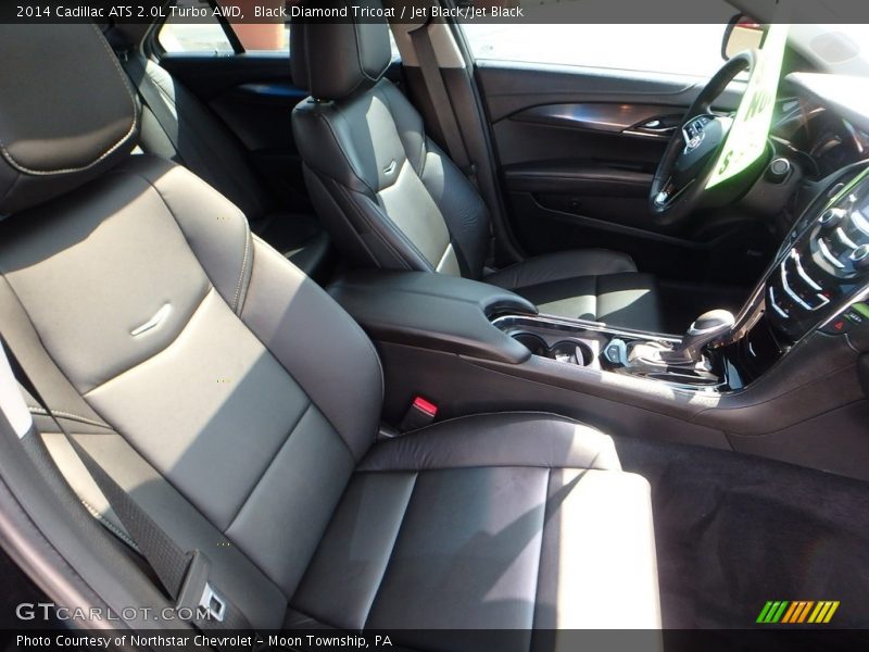 Black Diamond Tricoat / Jet Black/Jet Black 2014 Cadillac ATS 2.0L Turbo AWD