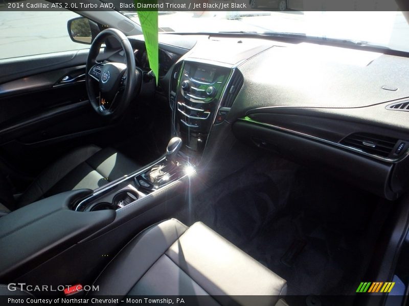Black Diamond Tricoat / Jet Black/Jet Black 2014 Cadillac ATS 2.0L Turbo AWD