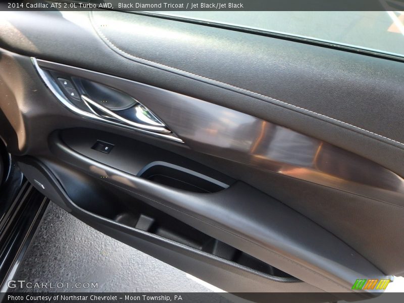 Black Diamond Tricoat / Jet Black/Jet Black 2014 Cadillac ATS 2.0L Turbo AWD