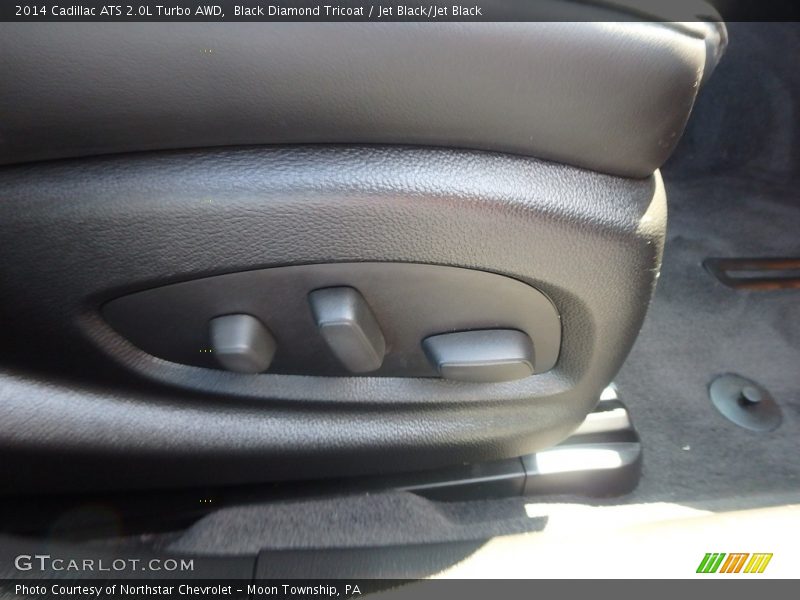 Black Diamond Tricoat / Jet Black/Jet Black 2014 Cadillac ATS 2.0L Turbo AWD